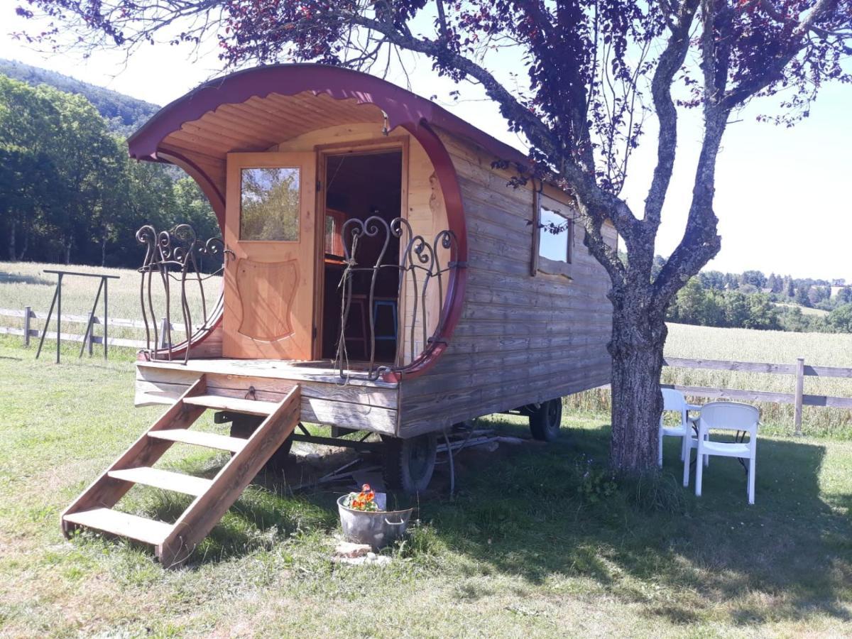 Roulotte Vercors Hotell Saint-Agnan-en-Vercors Exteriör bild